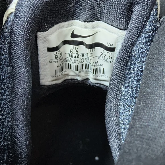 Nike Air Penny IV 'True Red' White/Black 864018-101 (2016) Size 9.5 - Picture 8 of 8